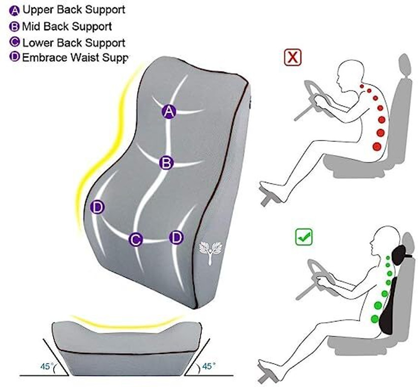 Upper back support cheap cushion