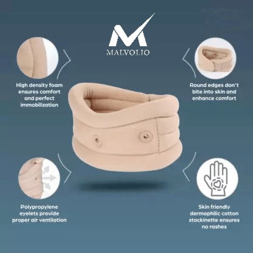 MALVOLIO Cervical Collar Soft Neck belt Neck Support-(Unisex) Universal  Size Neck Support - Buy MALVOLIO Cervical Collar Soft Neck belt Neck Support-(Unisex)  Universal Size Neck Support Online at Best Prices in India 