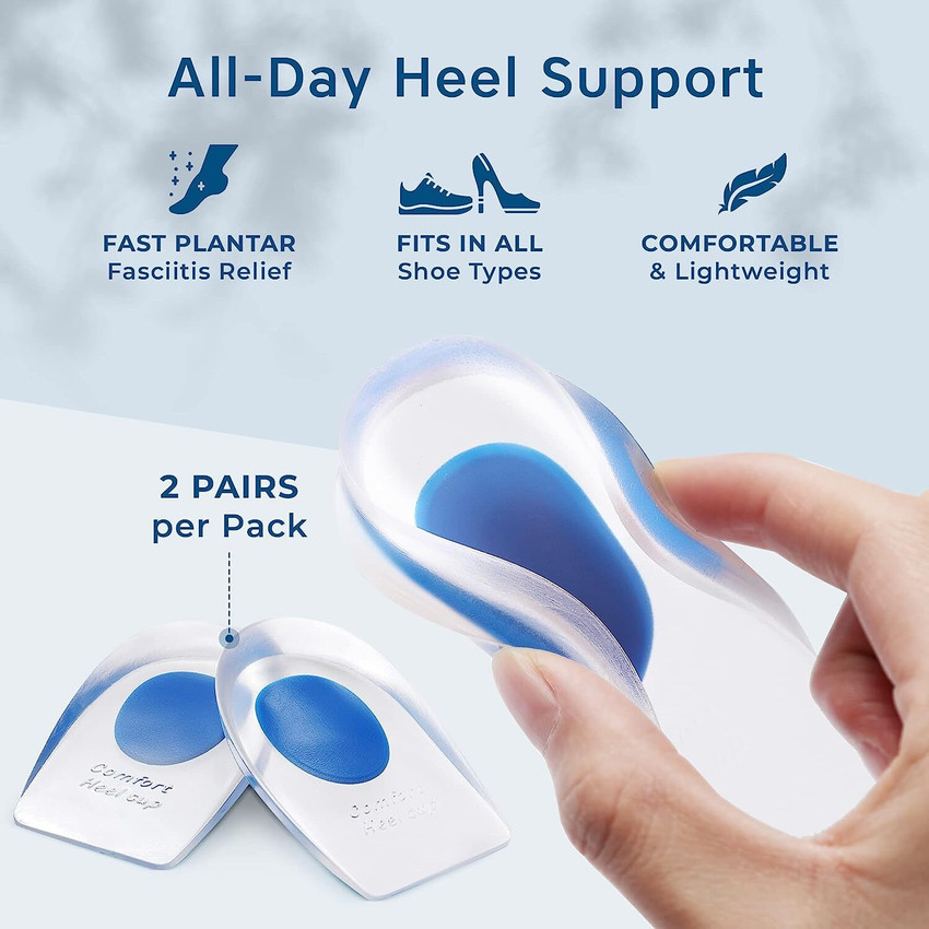 Heel support shop inserts