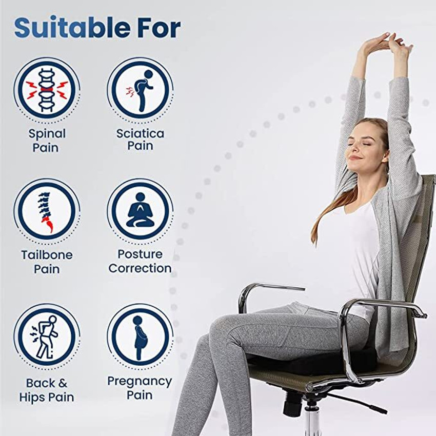 EASEFIT Orthopedic Soft Foam Donut Ring Cushion Pillow for Piles Hemorrhoids washable Foam Solid Orthopaedic Pillow Pack of 1 Buy EASEFIT Orthopedic Soft Foam Donut Ring Cushion Pillow for Piles Hemor...