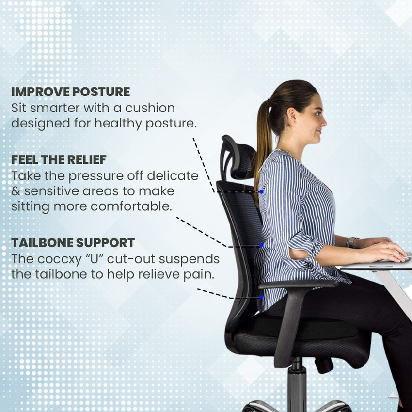 Aeron chair cheap tailbone pain