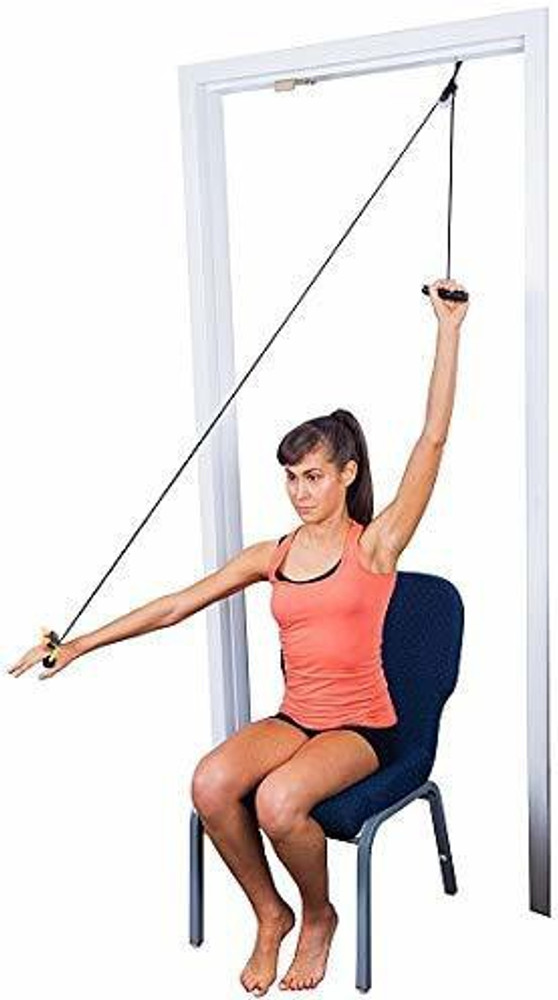NATURAL Shoulder Pulley for Physical Therapy Exercise for Shoulder Workout Orange Buy NATURAL Shoulder Pulley for Physical Therapy Exercise for Shoulder Workout Orange Online at Best Prices in India