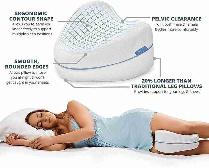Leg pillow for sleeping on back shop