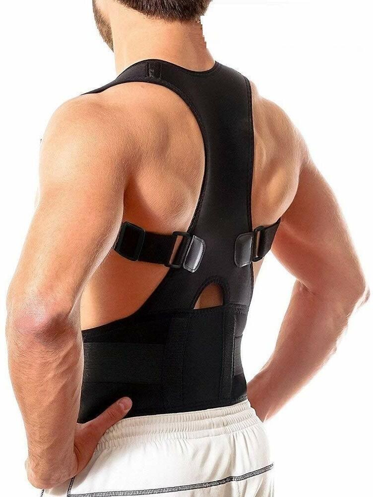 Adjustable Steel Bar Back Posture Corrector Therapy Shoulder