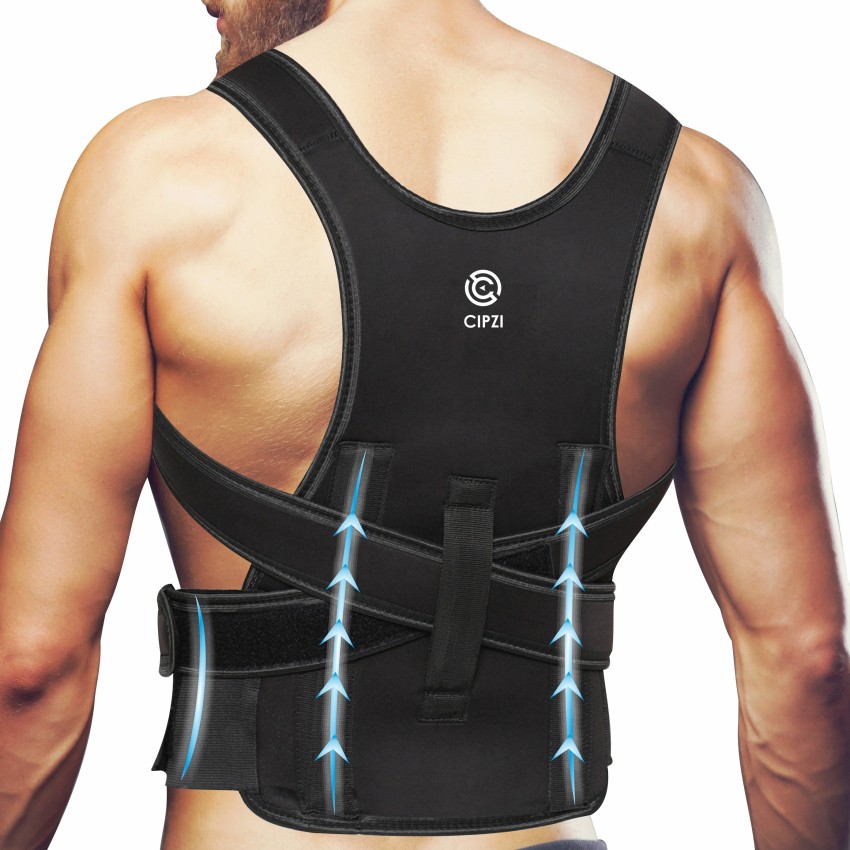 Medical Alloy Bar Posture Corrector Neoprene Back Corset Brace Straightener  Shoulder Back Pain Belt Spine Support Belt Men Women - AliExpress