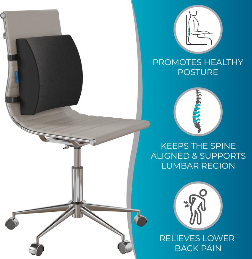 Gel lumbar support on sale