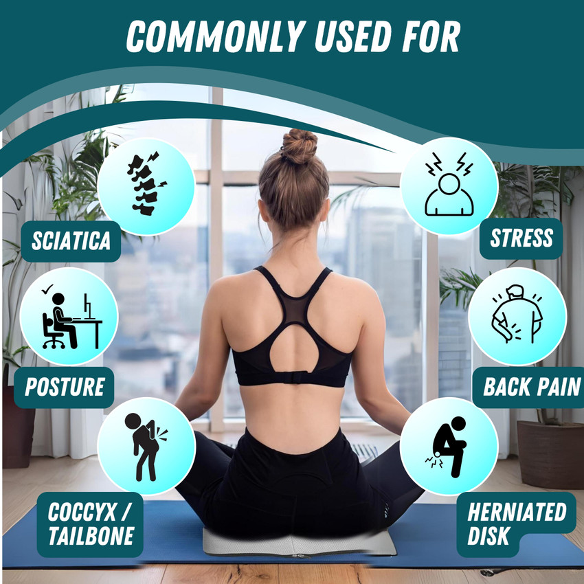 Car back store support for sciatica