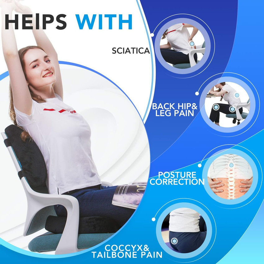 Sciatica office on sale chair cushion