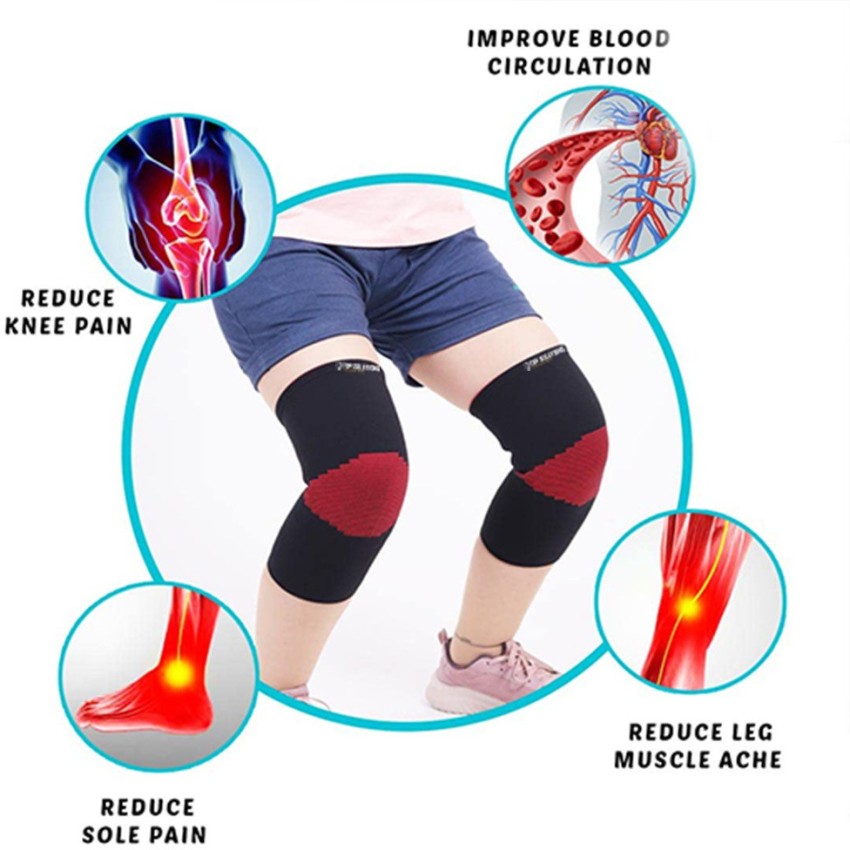 Buy 4 Way Compression Knee Support for Pain Relief Online at Best Price in  India on