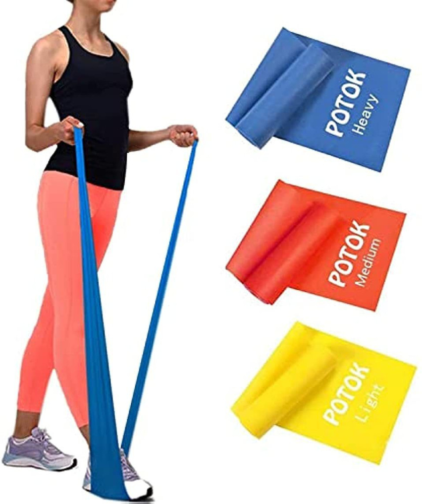 Potok Resistance Band Set 3Pack Latex Elastic Bands For Upper Lower Body Core Resistance Tube Buy Potok Resistance Band Set 3Pack Latex Elastic Bands For Upper Lower Body
