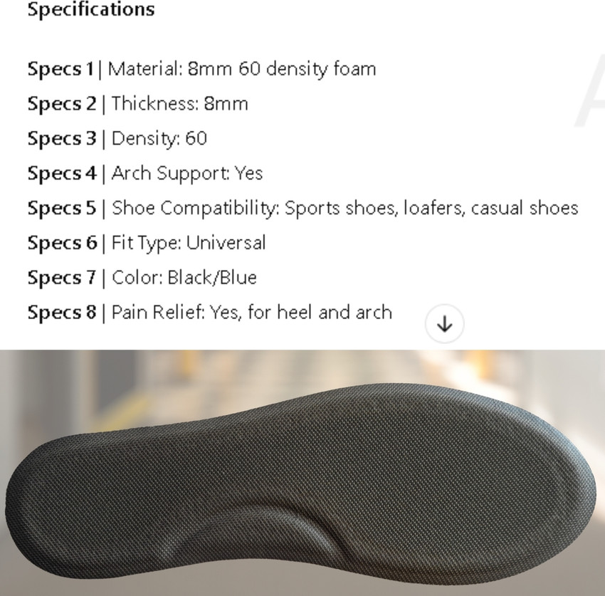 GEJUFF Size 9 Ultimate Comfort and Support Shoe Inserts for Walking Running Hiking Foot Support Buy GEJUFF Size 9 Ultimate Comfort and Support Shoe Inserts for Walking Running Hiking Foot Support Onli...