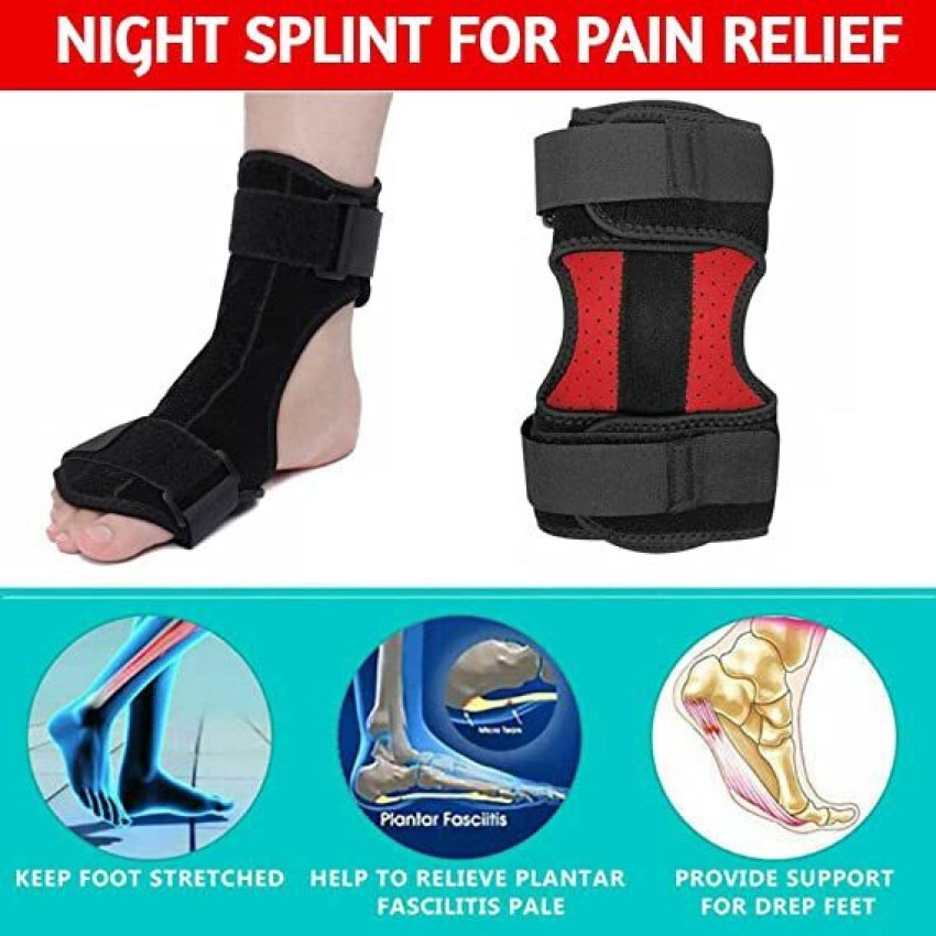 Plantar Fasciitis Night Splint, Adjustable Sleep Support Relief