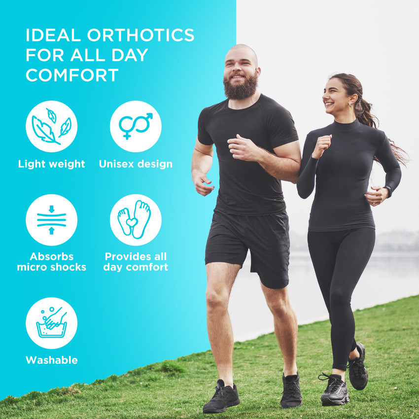 Gel heel store pads for running