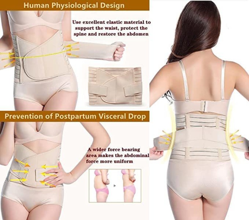 HIRVO 3 in 1 Post Pregnancy Belt After Delivery C-Section /Tummy Reduction  Free Size Abdominal Belt - Buy HIRVO 3 in 1 Post Pregnancy Belt After  Delivery C-Section /Tummy Reduction Free Size