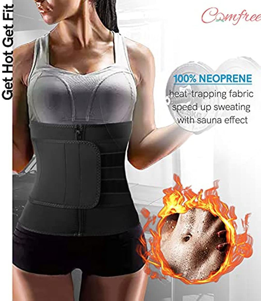 Comfree Waist Trainer For Women Waist Trimmer Adjustable Sauna