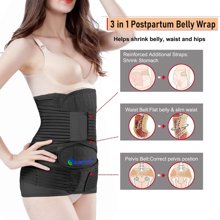 JUSTIFIT Pregnancy belt after delivery 3 in 1 postpartum recovery