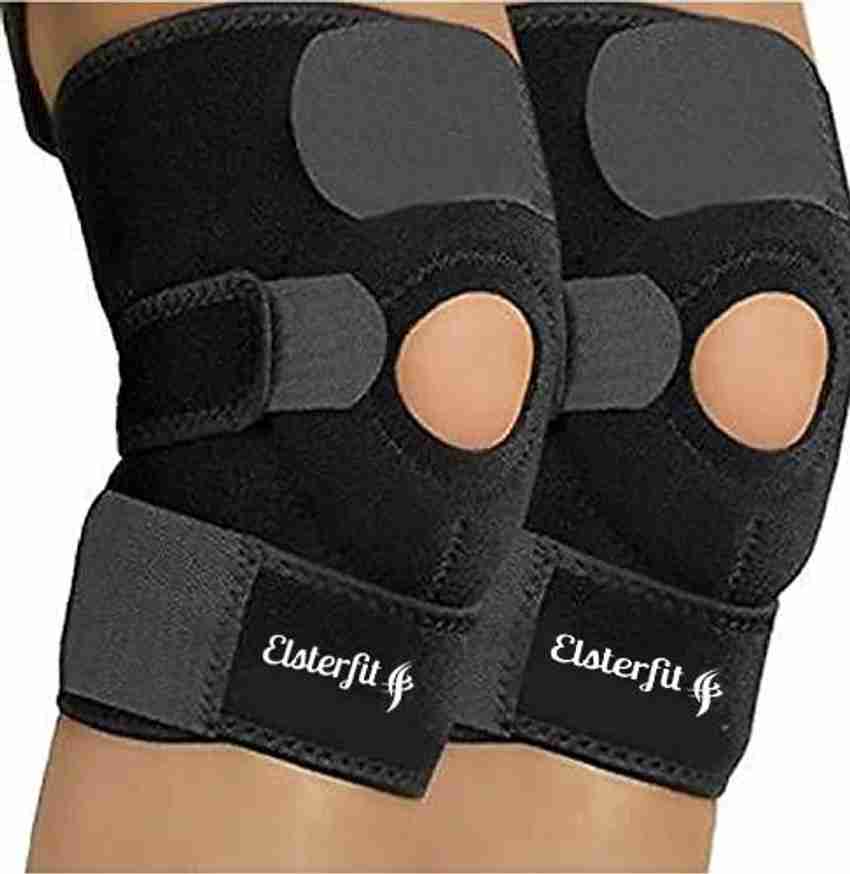 elsterfit Knee Cap Support belt brace for Knee Pain Relief Open Patella Knee Support Buy elsterfit Knee Cap Support belt brace for Knee Pain Relief Open Patella Knee Support Online at