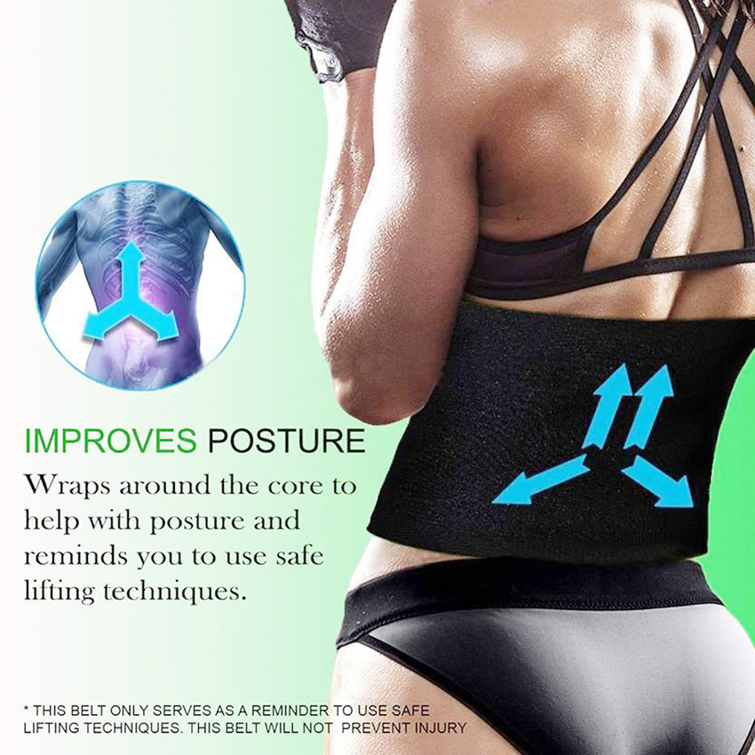 Sweat slim belt top uses