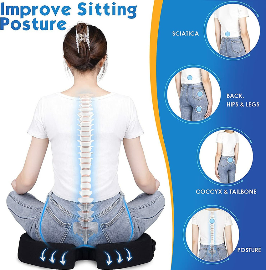 CURASIA Orthopedic Seat Cushion and Lumbar Support Pillow for Office Chair Back Lumbar Support Buy CURASIA Orthopedic Seat Cushion and Lumbar Support Pillow for Office Chair Back Lumbar Support