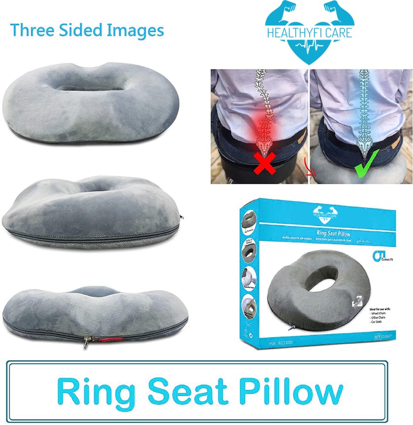 Donut Cushion Seat Donut Pillow for Tailbone Pain Hemorrhoid Seat Air Pillow