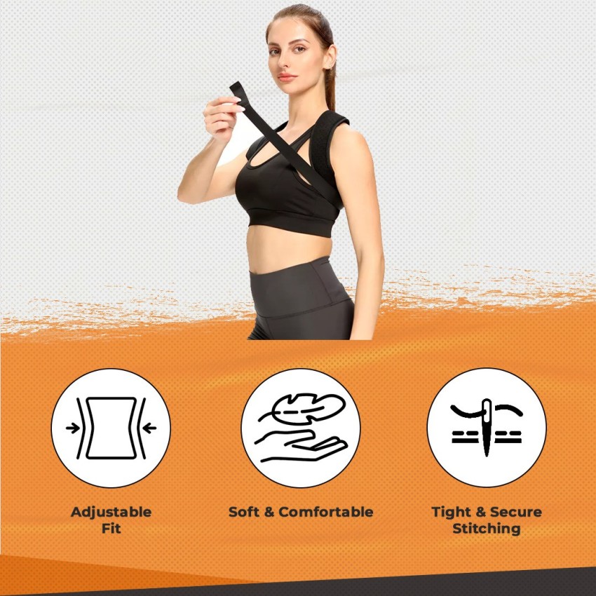 Adjustable Back Shoulder Posture Corrector Belt Clavicle Spine Support  Lumbar Back Belt Sweat Slimming Gym Waist Trainer Corsets