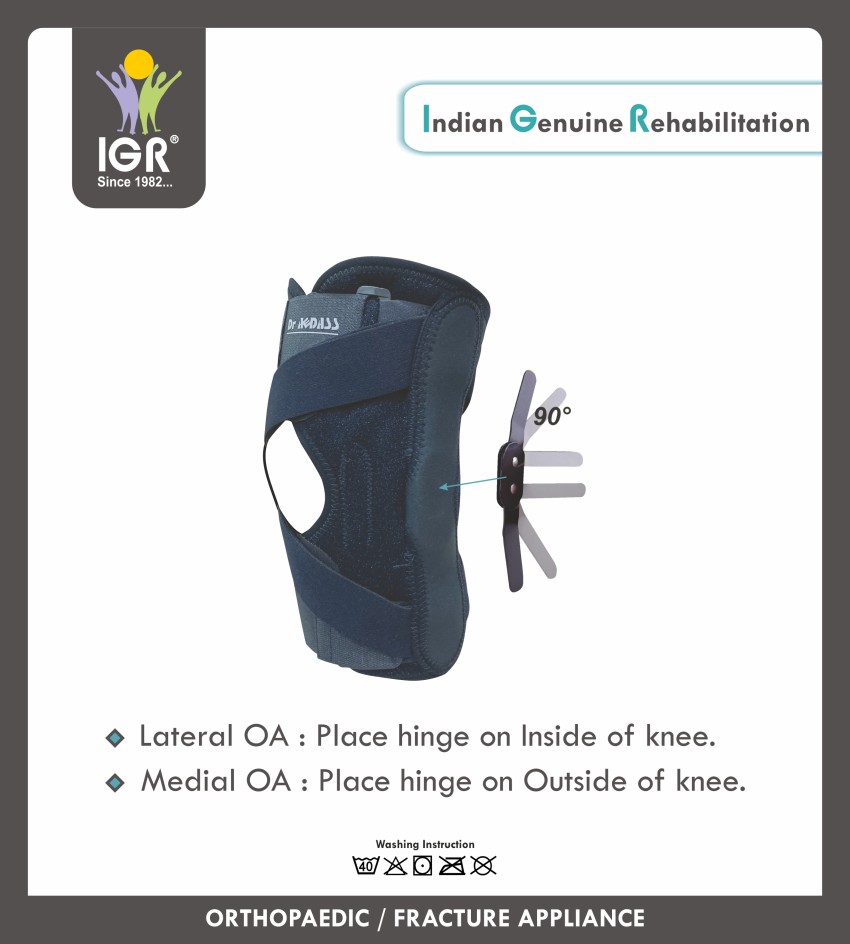 IGR O.A. Knee brace neoprene Knee Support - Buy IGR O.A. Knee brace  neoprene Knee Support Online at Best Prices in India - Sports & Fitness