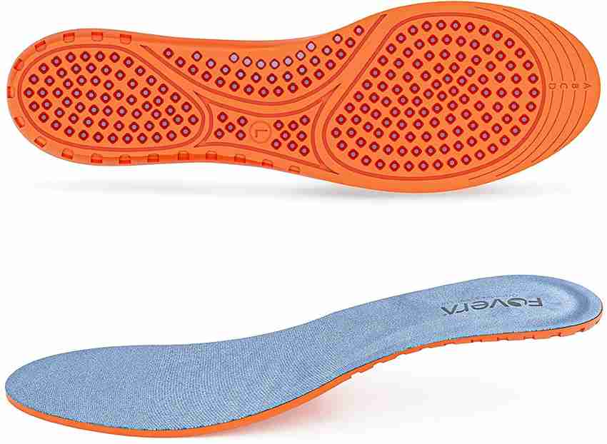 FOVERA Airy Gel Insoles Pair for Walking Running 2 Pair Small 5