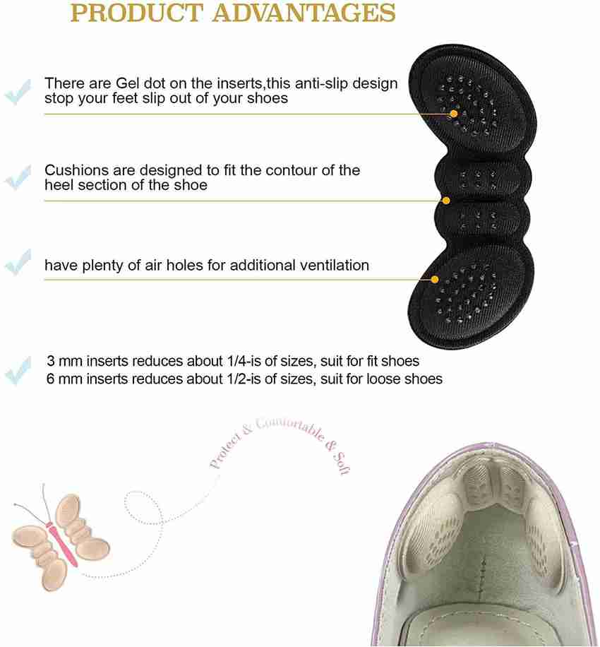 Cookitchen Sticky Shoe Back Heel Insoles Protector Liner Cushion Heel Pain Relief 4 Pair Heel Support Buy Cookitchen Sticky Shoe Back Heel Insoles Protector Liner Cushion Heel Pain Relief 4 Pair