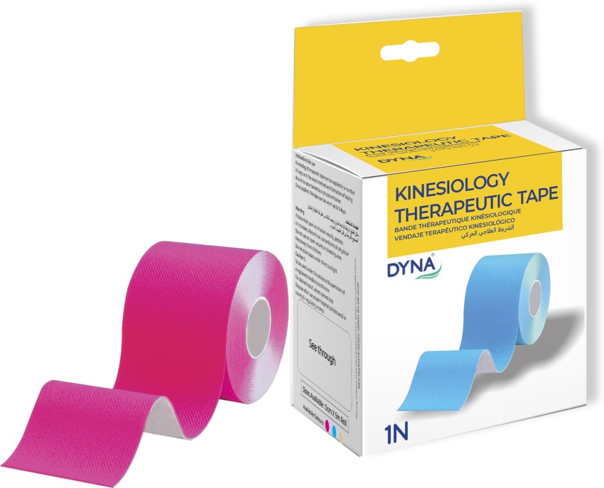 Dyna KInesiology Therapeutic Tape - 5 Mtr Roll Supporter - Buy Dyna  KInesiology Therapeutic Tape - 5 Mtr Roll Supporter Online at Best Prices  in India - Sports & Fitness