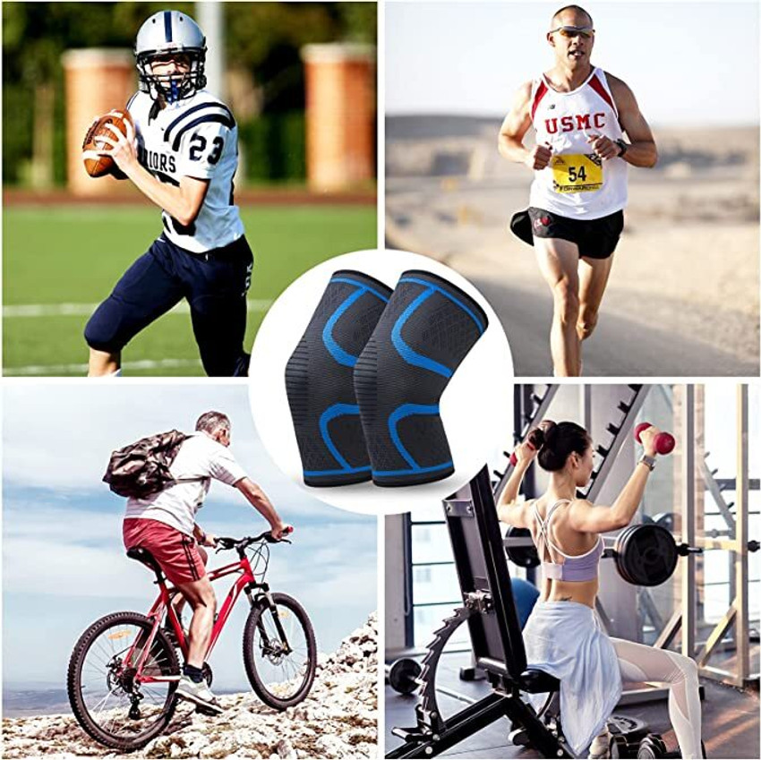 FY Sports Knee Compression Sleeve for Men and Women Knee Support