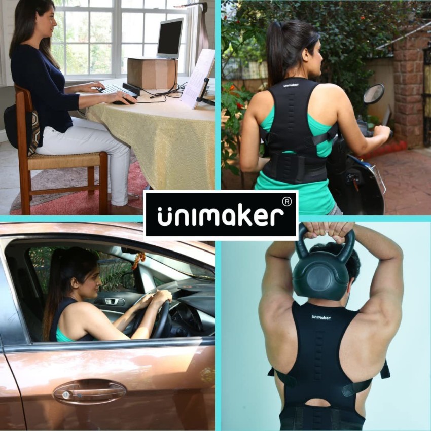 Unimaker Posture Corrector - Adjustable Magnetic Posture Brace for Men & Women  Posture Corrector - Buy Unimaker Posture Corrector - Adjustable Magnetic Posture  Brace for Men & Women Posture Corrector Online at