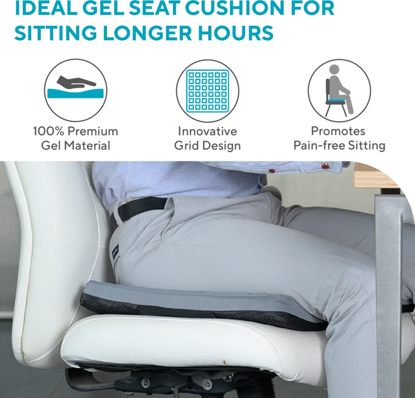 Gel Seat Cushion for Long Sitting, Gel Cushions for Pressure Sores