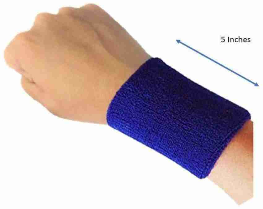 HeadTurners Sweat Band Wrist Support for Gym, Cricket, Running