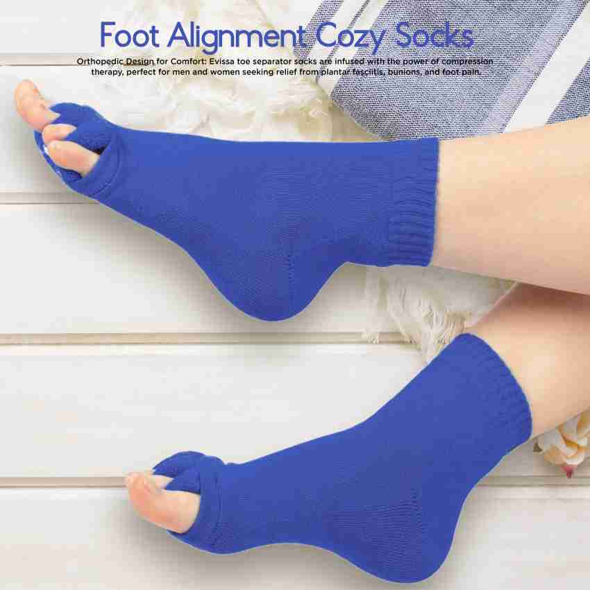 Evissa Foot Alignment Socks - Toe Separator for Comfortable Foot Supports  For Women Foot Support - Buy Evissa Foot Alignment Socks - Toe Separator  for Comfortable Foot Supports For Women Foot Support