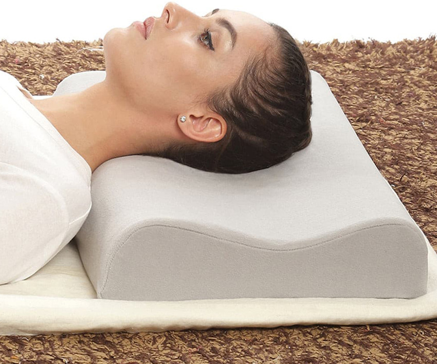 Romsons Orthopedic Contoured Cervical Pillow Universal L 520mm W 350mm H 100mm Neck Support Buy Romsons Orthopedic Contoured Cervical Pillow Universal L 520mm W 350mm H 100mm Neck Support Online at Be...