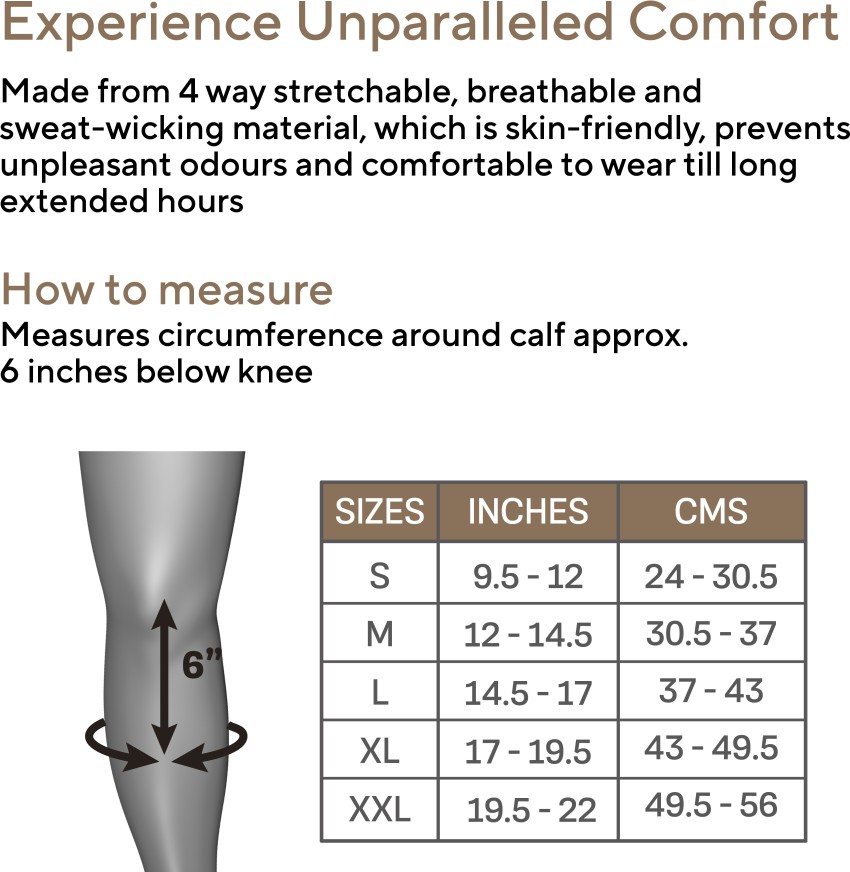 Varicose Vein Stocking Below Knee, Size: M And XL at Rs 660/piece in Pune