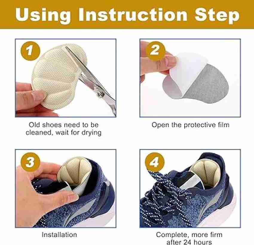 OPSUZY O Back Heel Inserts Cushion Pads Inserts for Women Men
