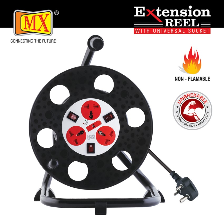DOLPHY Extension Cord,15M Retractable Power Cord Reel,1H05VV-F3G1.5MM2  Heavy Duty Cable 1 Socket Extension Boards Price in India - Buy DOLPHY Extension  Cord,15M Retractable Power Cord Reel,1H05VV-F3G1.5MM2 Heavy Duty Cable 1  Socket Extension
