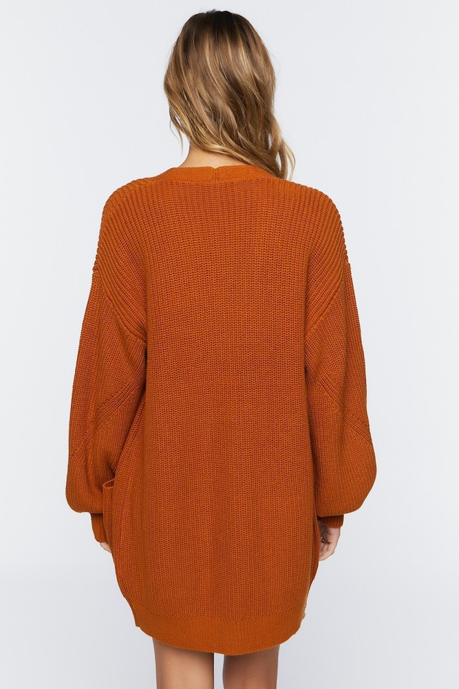 Forever 21 orange cardigan deals