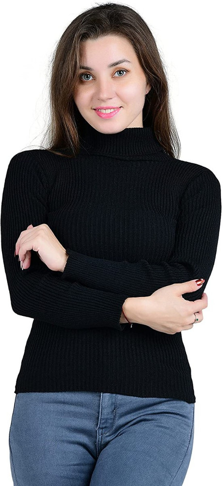 Ladies black sweater cheap
