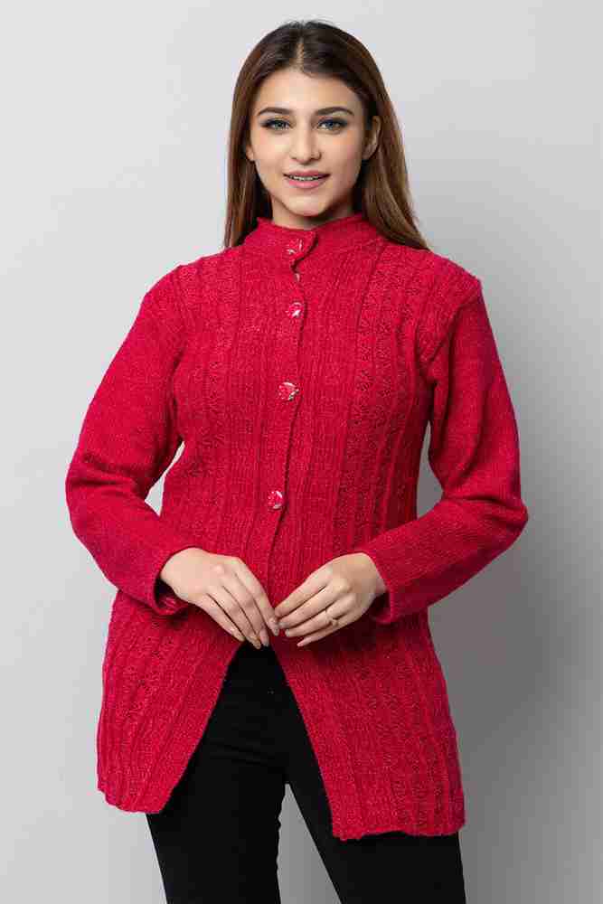 Red colour sweater online
