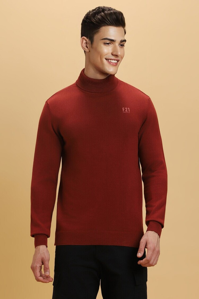 Red sweater forever 21 shop