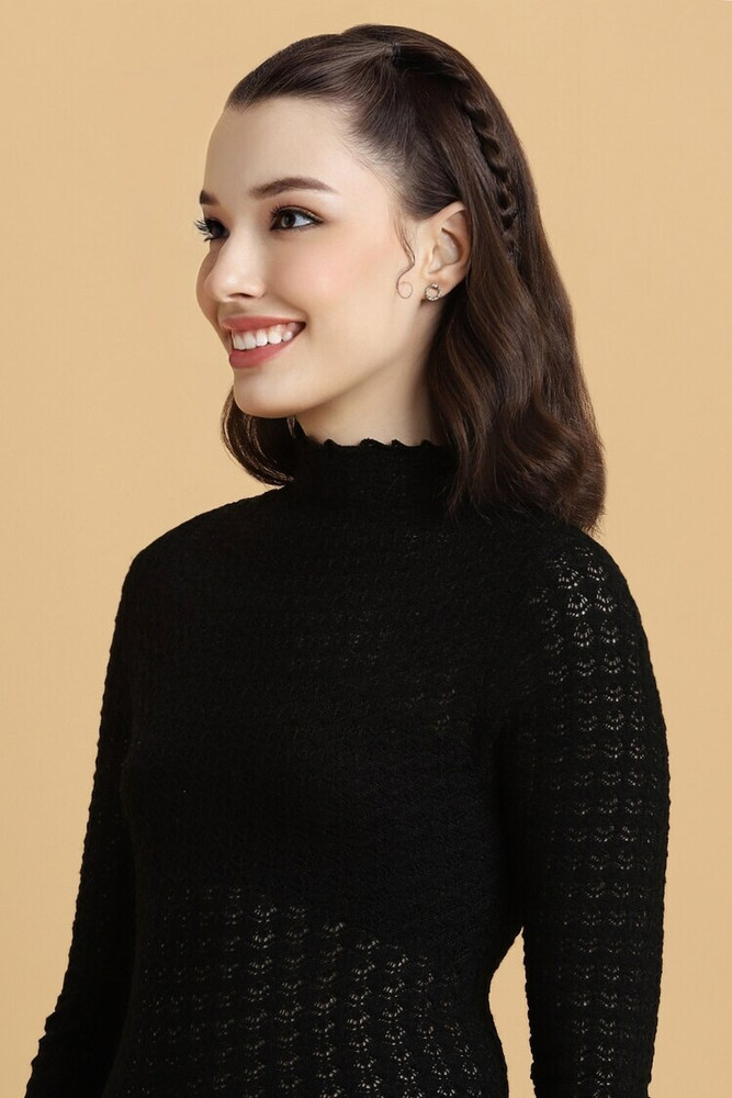 Black turtleneck sales sweater forever 21