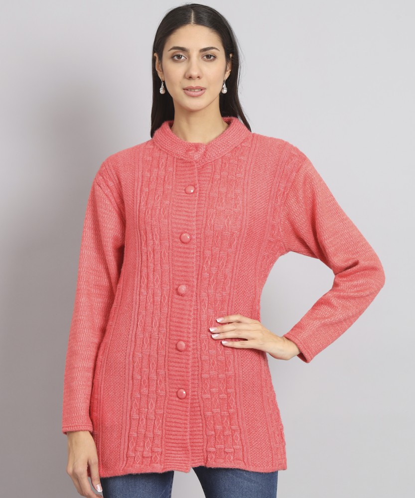 Women Pink Sweaters - Buy Women Pink Sweaters online in India