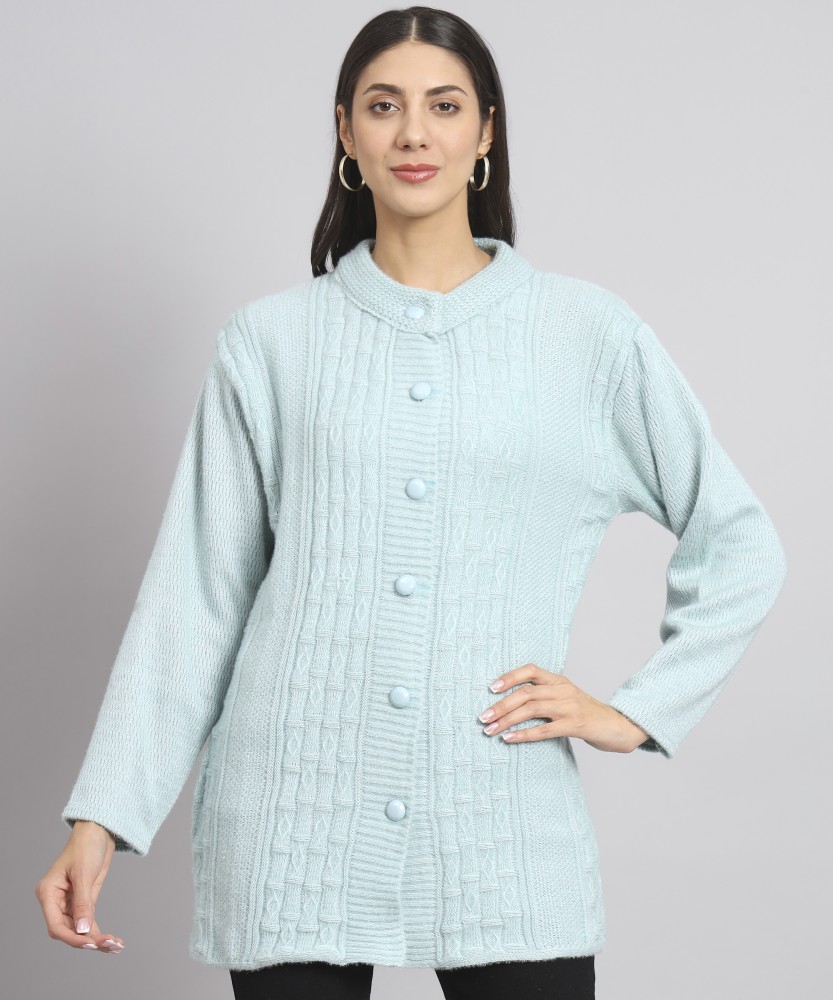 HEMLOCK Self Design Collared Neck Casual Women Blue Sweater Buy HEMLOCK Self Design Collared Neck Casual Women Blue Sweater Online at Best Prices in India Flipkart