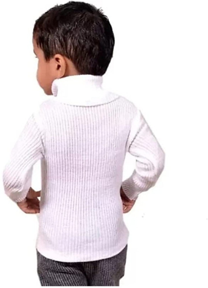 Baby boy white turtleneck sale