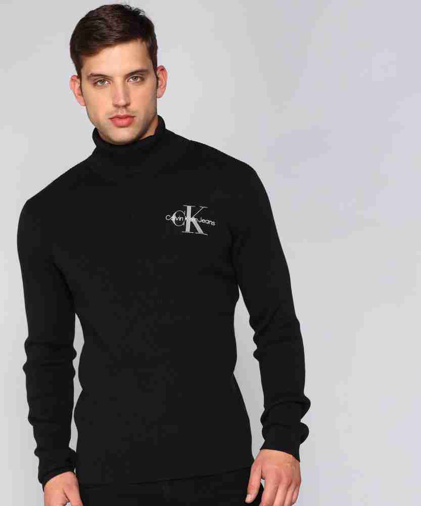 calvin klein black turtleneck