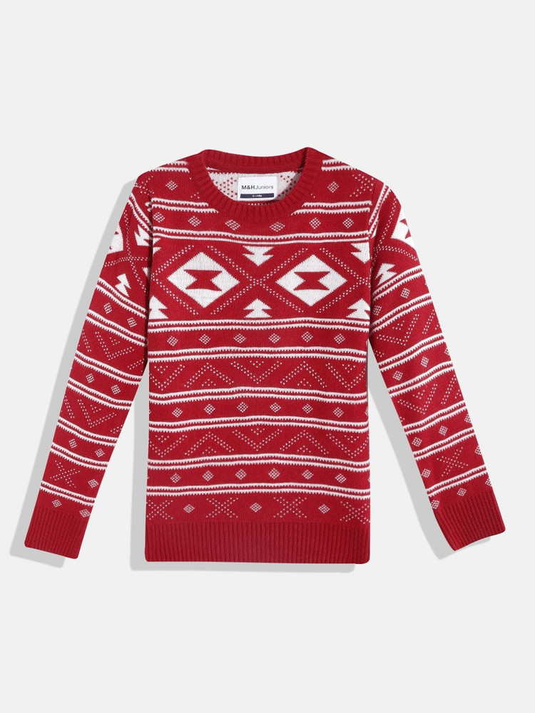 M H Juniors Colorblock Round Neck Casual Girls Red Sweater Buy M H Juniors Colorblock Round Neck Casual Girls Red Sweater Online at Best Prices in India Flipkart