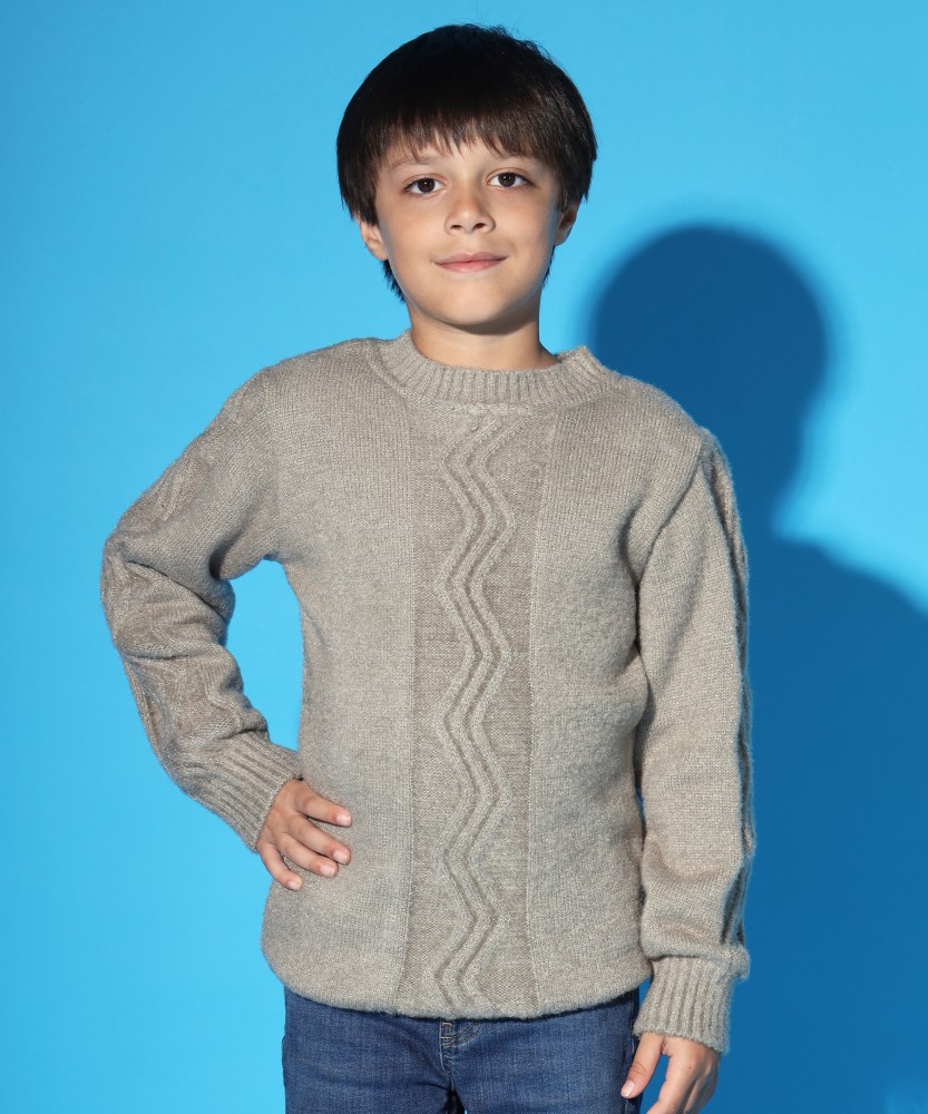 boys grey sweater