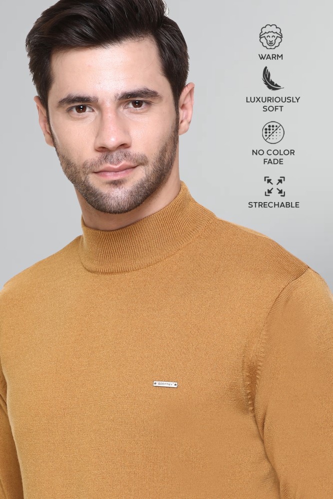 Mens hot sale gold sweater